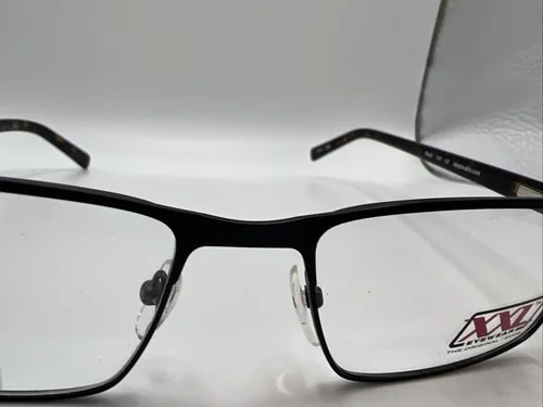 XXL Eyewear FORESTER 56-18 145 Black Men’s Eyeglass Frames JJ3 3